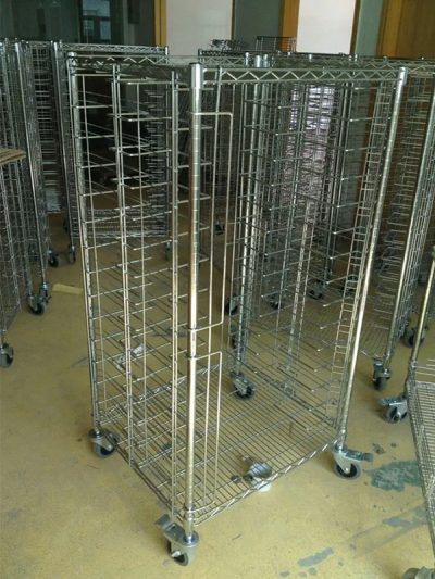 Chrome Wire Storage Shelving - Image 4