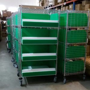 Chrome Wire Storage Shelving - Image 3