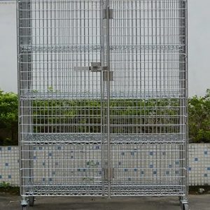 Chrome Wire Shelving Cage - Image 2