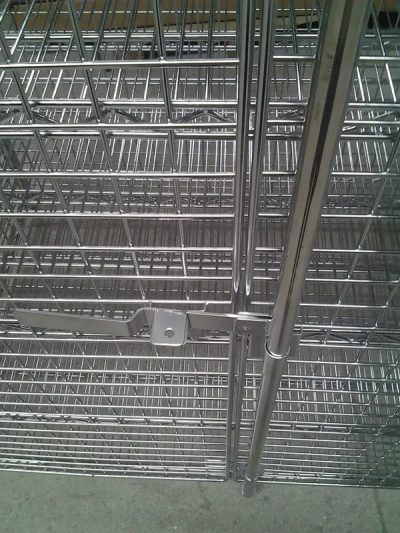 Chrome Wire Security Cage 24Wx60Lx69H - Image 3