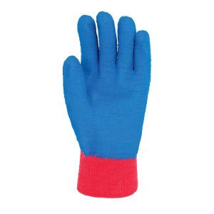 Polyco Blue Grip Full Crinkle Latex Coated Glove - 840 - Image 3