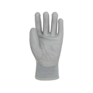 Polyco Polyflex Grey Nylon PU Palm Coated Glove - 880G - Image 3