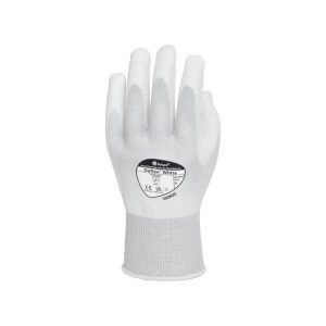 Polyco Dyflex White 18gg Cut Resistant Glove with Bio Based Dyneema® Technology - 882WH - Image 2