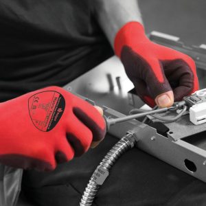 Polyco Matrix Fingerless PU Palm Coated Glove - 933 - Image 4