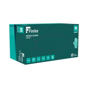 Finite Green Nitrile Powder Free Disposable Glove - FNG100 - Image 2