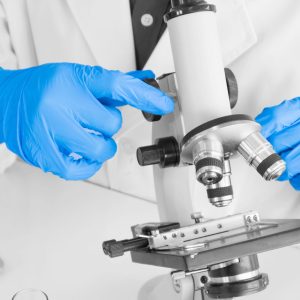 Shield GD19 Blue Nitrile Powder Free Disposable Glove - GD19 - Image 4