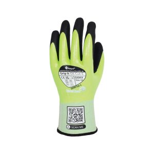 Polyco Grip it Oil Cut E Nitrile Coated Cut Resistant Glove - GIOKX - Image 2
