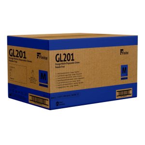 Finite Orange Grip Nitrile Powder Free Disposable Glove - GL201 - Image 3