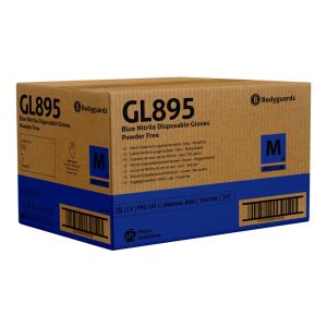 Bodyguards GL895 Blue Nitrile Powder Free Disposable Glove - GL895 - Image 3
