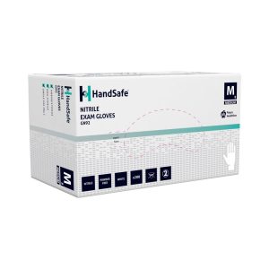 HandSafe GN92 White Nitrile Powder Free Examination Glove - GN92 - Image 2
