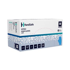 HandSafe GN99 Blue 9 Newton Nitrile Powder Free Examination Glove - GN99 - Image 2
