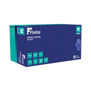 Finite P Indigo AF Nitrile Accelerator Free Powder Free Exam Glove - MFNP100 - Image 3