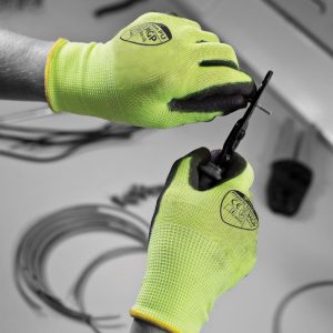 Polyco Matrix Green PU Cut Resistant PU Palm Coated Glove - MGP - Image 4