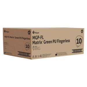 Polyco Matrix Green PU Fingerless Cut Resistant PU Palm Coated Glove - MGP-FL - Image 5