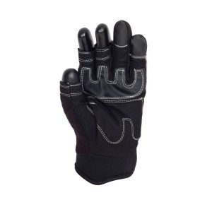 Polyco Multi‑Task 3 Synthetic Leather PVC Reinforced Glove with Three Open Fingers - MT3 - Image 3