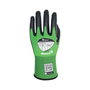 Polyco Polyflex Eco Cut Foamed Nitrile Palm Coated Cut Resistant Glove - PECT - Image 2