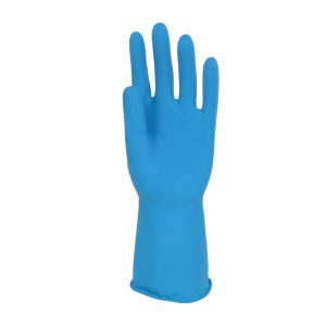 Polyco Nitri‑Tech Lite Unlined Blue Nitrile Synthetic Glove - 91 - Image 3