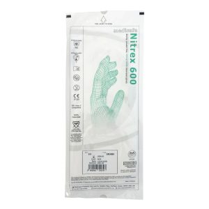 NITREX 600 Full Arm Length Sterile Nitrile Cleanroom Gloves - GN38 - Image 2