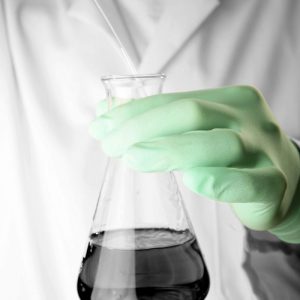 HandSafe GN67 Green Stretch Vinyl Powder Free Aloe Vera Coated Exam Glove - GN67 - Image 4