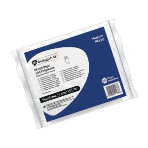 Bodyguards Digit Clear Polythene Disposable Glove - PE100 - Image 2
