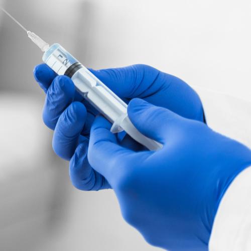 Powder-free nitrile gloves