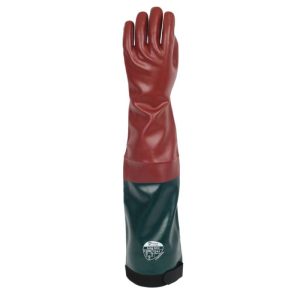 Polyco Long John PVC Coated Gauntlet with Integral PVC Sleeve - Image 5