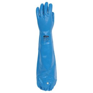 Polyco Long Nite 63cm Nitrile Coated Gauntlet with Integral Sleeve - Image 5