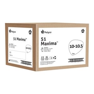 Polyco Maxima 30cm Heavy Duty Flock Lined Natural Rubber Glove - Image 5