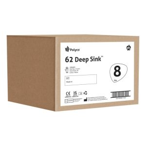 Polyco Deep Sink Extra Long Natural Rubber Flock Lined Glove - Image 3