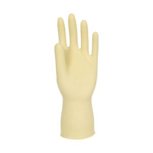 Polyco Processor II 30cm Mediumweight Unlined Natural Rubber Glove - 72 - Image 2