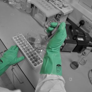 Shield GI/F11 Green Nitrile Industrial Glove (0.38mm, 30cm) - Image 5