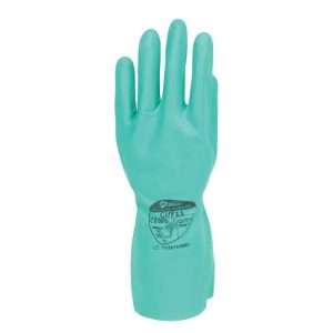 Shield GI/F11 Green Nitrile Industrial Glove (0.38mm, 30cm) - Image 6
