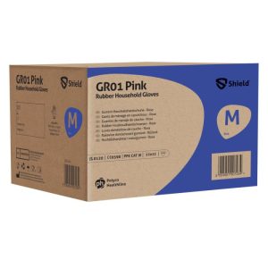 Shield GR01 0.40mm 30cm Latex Rubber Household Glove - GR01 - Image 10