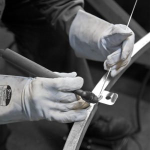 Polyco Tigmaster Sheepskin/Leather Welding Gauntlet - LMW124 - Image 3