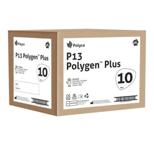 Polyco Polygen Plus (35cm) Red PVC Chemical Resistant Gauntlet - Image 3