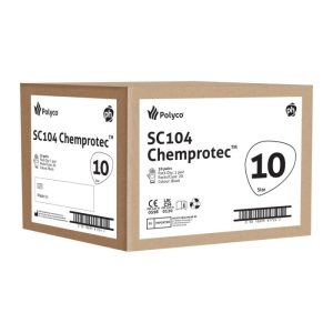Polyco Chemprotec Mediumweight 44cm Unlined Natural Rubber Glove - SC104 - Image 3