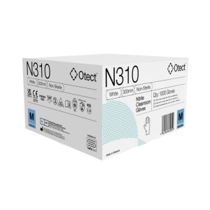 Otect N310 White 300mm Nitrile Cleanroom Gloves - N310 - Image 3
