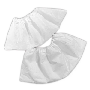 Dust Proof Anti Skid Membrane Waterproof Shoes Cover Disposable Thickened White - Image 1