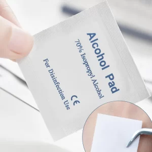Disposable 70% Alcohol Disinfection Cotton Piece 100 Pcs/Box - Image 6