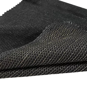 165GSM 90% Nylon 10% Conductive Black Silver Knitted Fabric With Super Earthing - Image 3