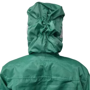 5mm Gird Washable ESD Anti-Static Bunny Suit For Cleanroom Workwear - Image 5