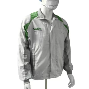 Lint Free Zipper Polyester Cotton TC Fabric Work Clothes ESD Antistatic Jacket Coat For Lab - Image 2