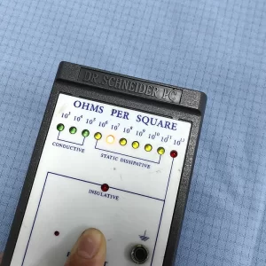 ESD Anti Static TC Plain Fabric With Double Plaid 4mm For Working Clothes - Image 2