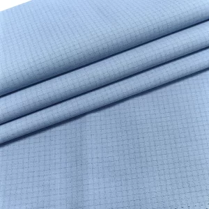 ESD Anti Static TC Plain Fabric With Double Plaid 4mm For Working Clothes - Image 3