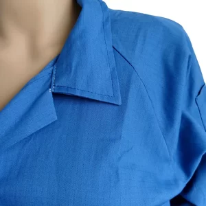 ESD Dustproof Gown Spandex Cuff Dust Free Polyester Lint Free Smock For Lab Cleanroom - Image 5