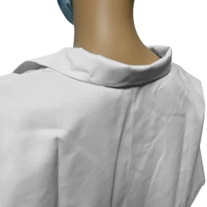 Dustproof ESD Workwear Spandex Cuff Polyester Lint Free Lab Smock For Cleanroom - Image 6