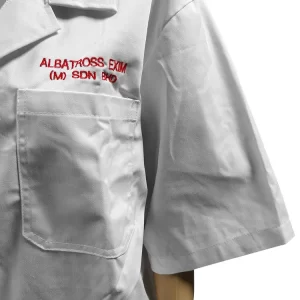 Dustproof ESD Workwear Spandex Cuff Polyester Lint Free Lab Smock For Cleanroom - Image 4