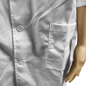 Dustproof ESD Workwear Spandex Cuff Polyester Lint Free Lab Smock For Cleanroom - Image 5