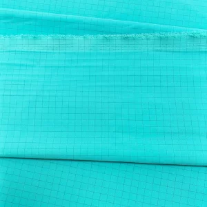 ESD Antistatic 7mm Grid Fabric 98% Polyester+2% Conductive Carbon Fabric for ESD Clothes - Image 4