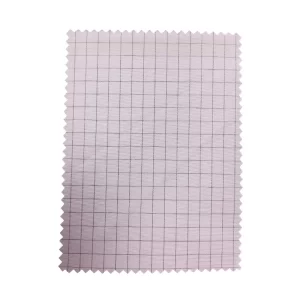 ESD Clothing Pink 7mm Grid Fabric 98% Polyester+2% Conductive Carbon ESD Antistatic Fabric - Image 3